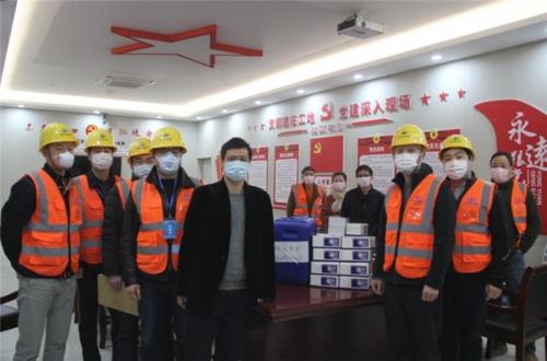 【防疫复工两手抓】tyc131太阳集团城集团所属杭安公司领导赴之江实验室一期工程—园区工程（西区）机电安装项目部调研检查疫情防控和复工工作
