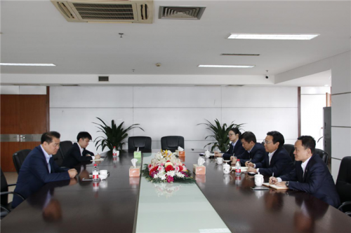 【领导关怀】市城投集团总经理李红良赴tyc131太阳集团城调研指导工作